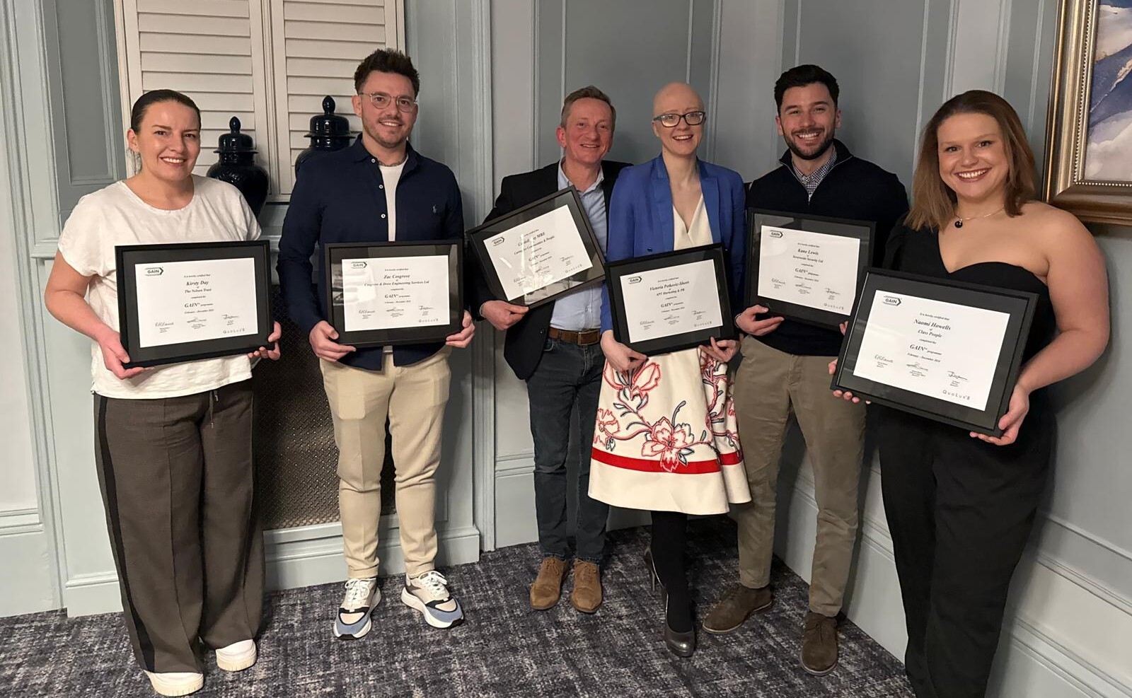 GAIN Cohort 7 Graduation group photo