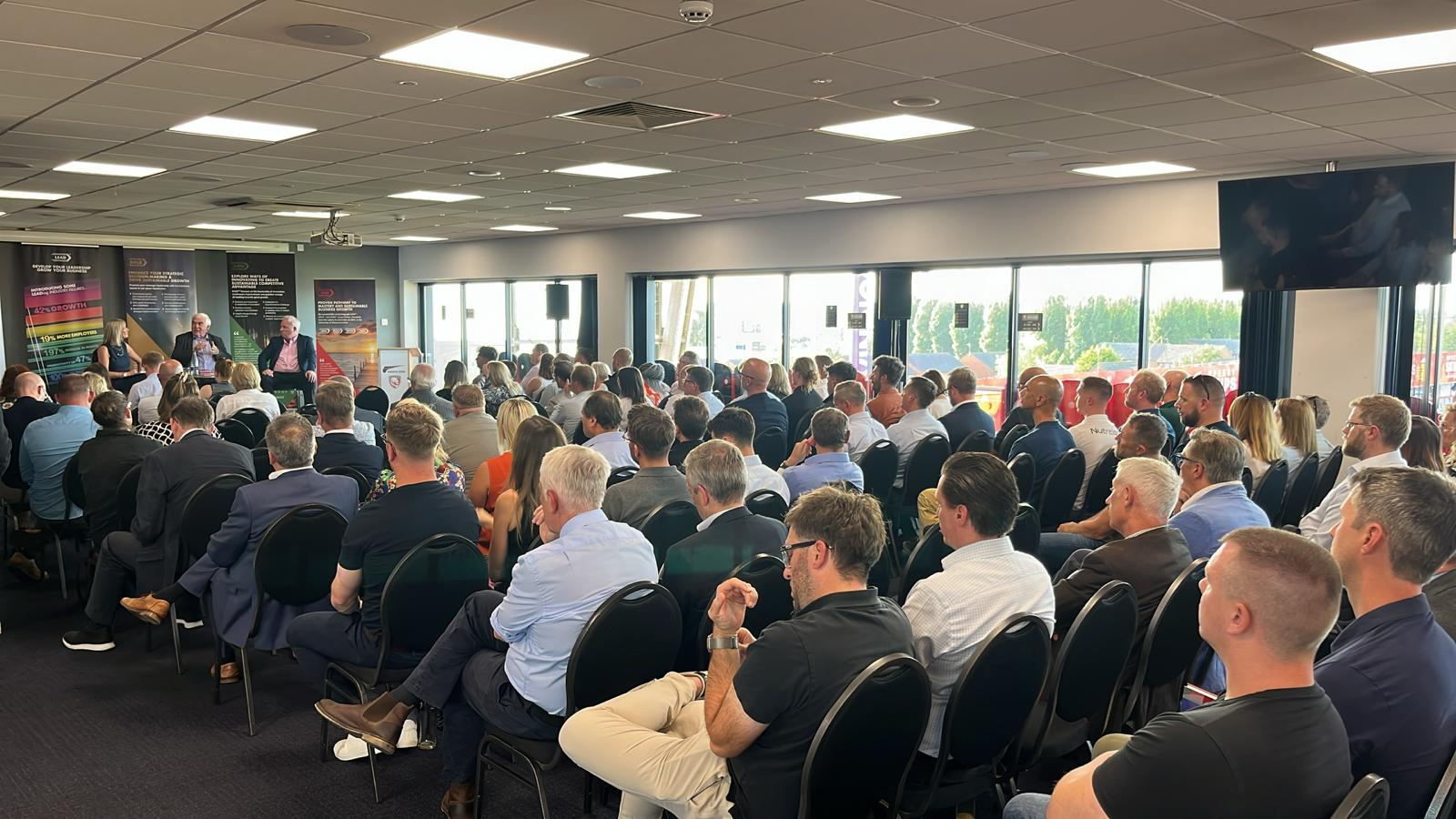 The audience at book launch